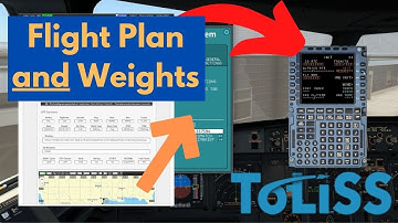 ToLiss A320 Family & A340 Simbrief Uplinking Tutorial - Flight Plan + Weights | X-Plane 12