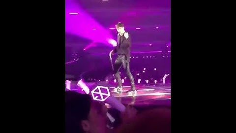 160722.Tour.exo rdium in Seoul  The first day ..kai perform to artificial love...