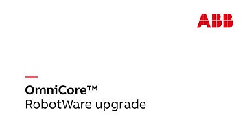 OmniCore™ – RobotWare upgrade