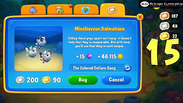 Fishdom: Gameplay Walkthrough Part 15 | Fishdom Level 71-75 | Arleign Gameplay