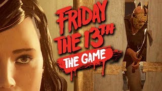 PLAYING AS JASON - Friday the 13th The Game Multiplayer [Part 1]