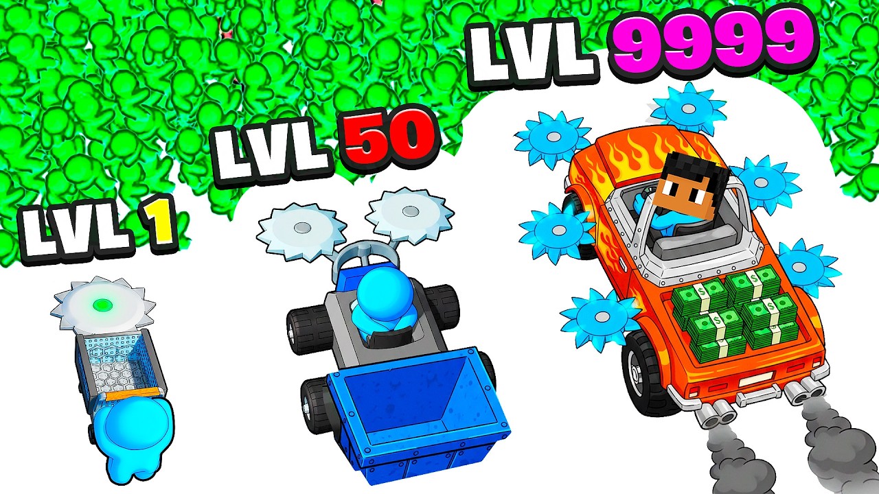 APOCALIPSE ZUMBI Mas meu CARRO EVOLUI para SOBREVIVER