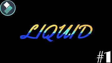 Create LIQUID TEXT INTRO in Filmora | Filmora 9 Effects 2020 | Tutorial #1
