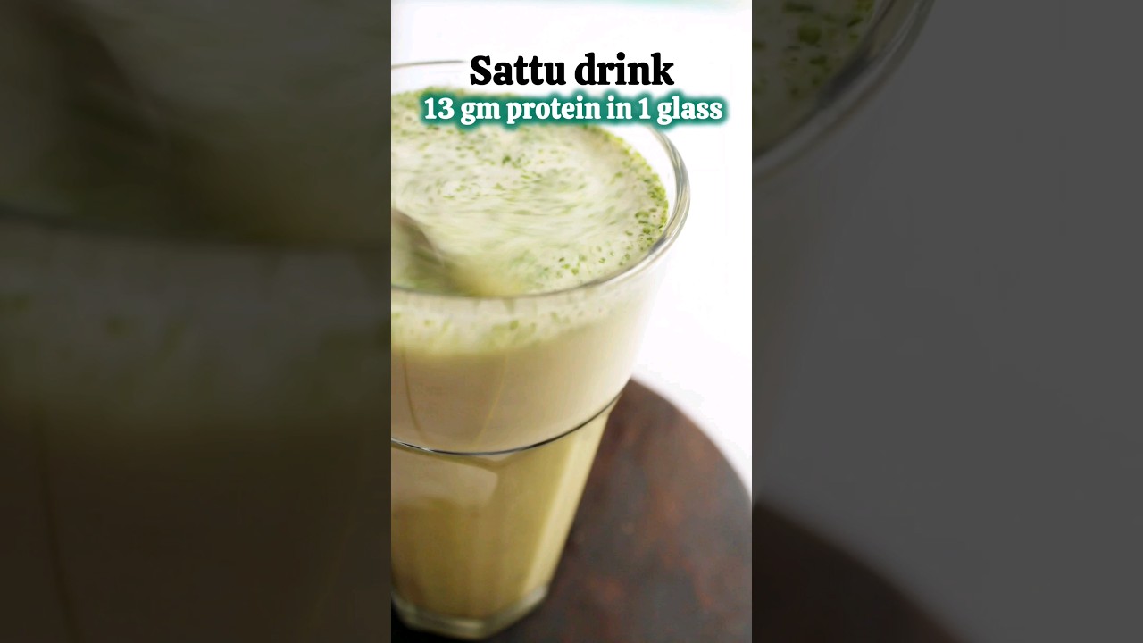 13 Gms Protein In 1 Glass High Energy Sattu Drink Recipe Homemeade 13 Gms Protein In 1 Glass High Energy Sattu Drink Recipe Homemeade