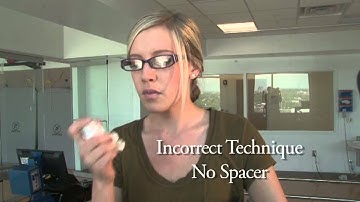 Asthma Myth: When you should use your spacer with inhaler