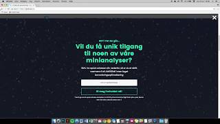 Exit intent popup