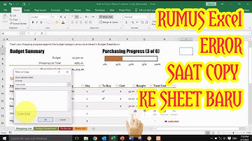 Cara Hindari Error saat Copy atau Move Sheet excel
