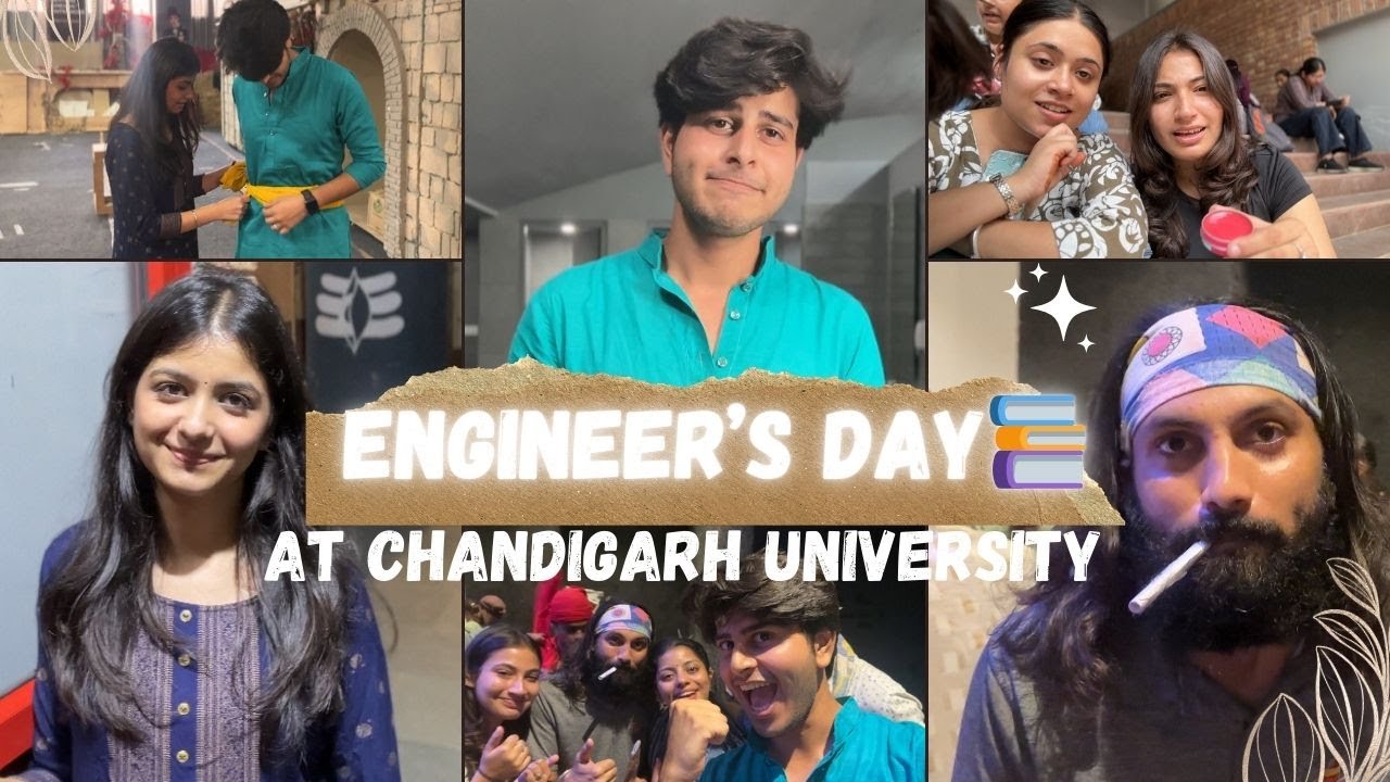 Engineer's Day 📚 At Chandigarh University || Janmayjay Sapra