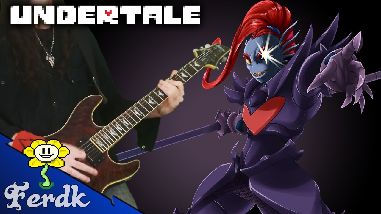在 YouTube 上观看 UNDERTALE - "Battle Against A True Hero"【Metal Guitar Cover】 by Ferdk