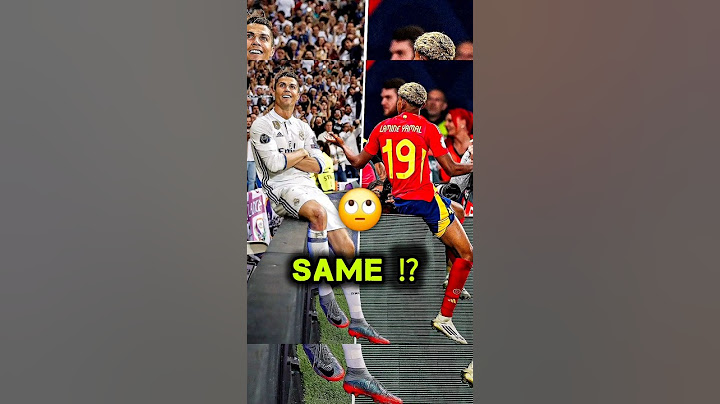 LAMINE YAMAL inspired by RONALDO !?  #football #futbol #soccer #cr7