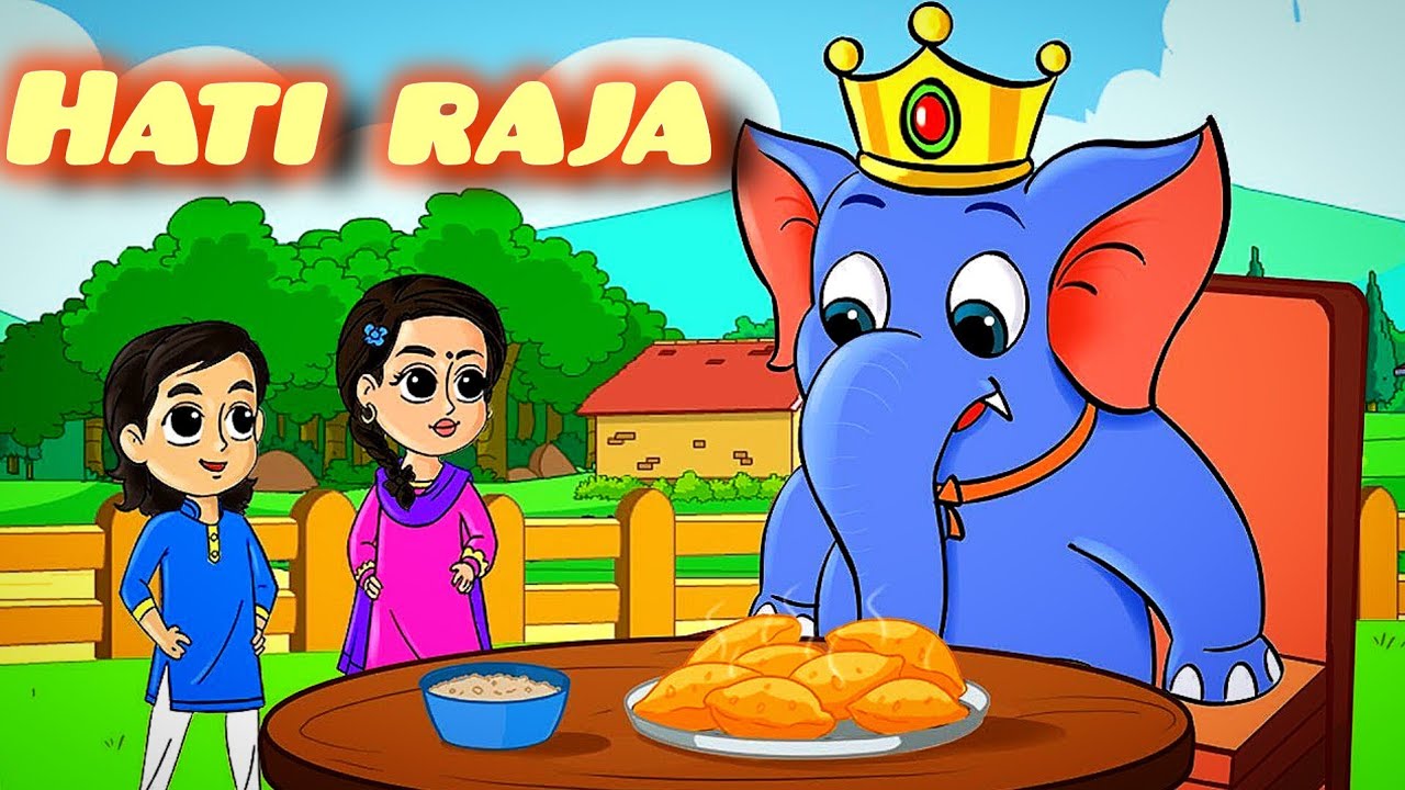 Rhathi Raja Hathi Raja Kahan Chale | Rhymes for Kids now in Hindi | Part 4 - YouTube