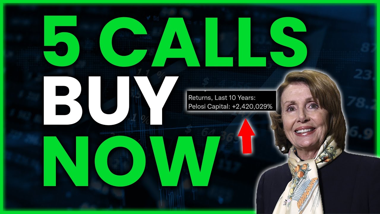 5 Call Options NANCY PELOSI Just Bought for 2022