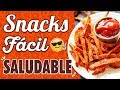 Snacks saludables y fáciles - Snacks fáciles y rápidos - Snacks rápidos zanahoria