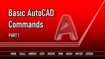 Essential Modify Panel Commands in AutoCAD (Part 1)