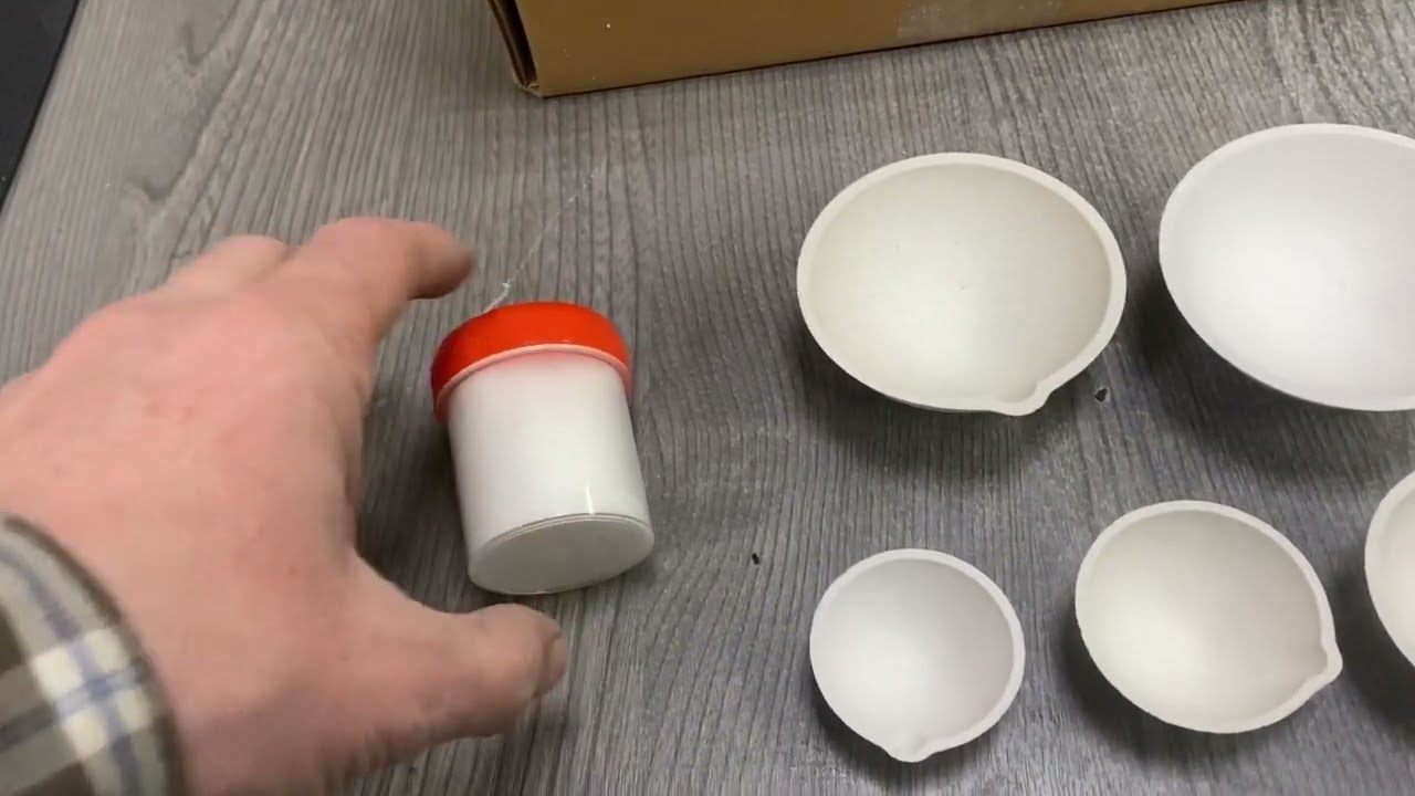 Тигель огнеупорный для плавки Золота, Серебра, Платины.