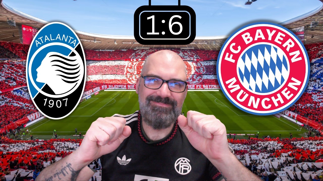Klassenunterschied ⚽ FC Bayern Spielanalyse und Benotung zum CL Spiel gegen Atalanta Bergamo