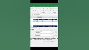 Shorts 8 VLOOKUP MATCH