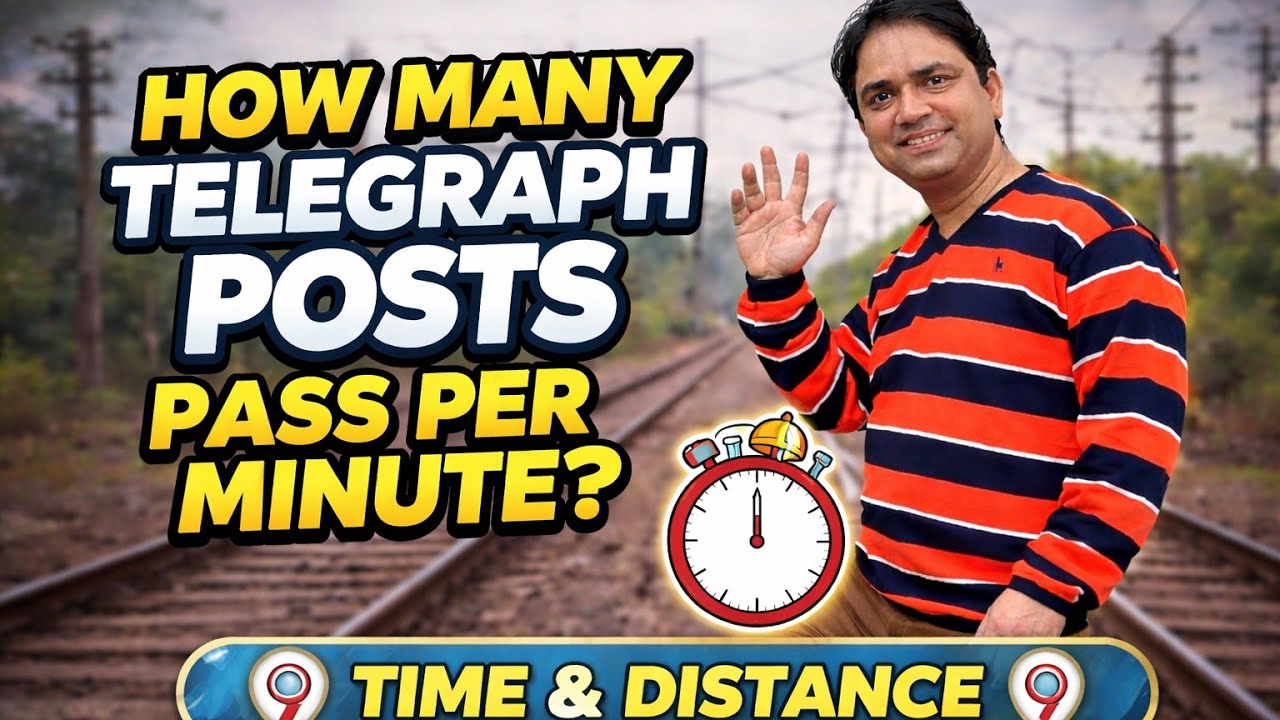 How many telegraph Posts pass per Minute? - YouTube