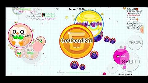 GAME LIKE AGAR.IO (BLOB.IO)