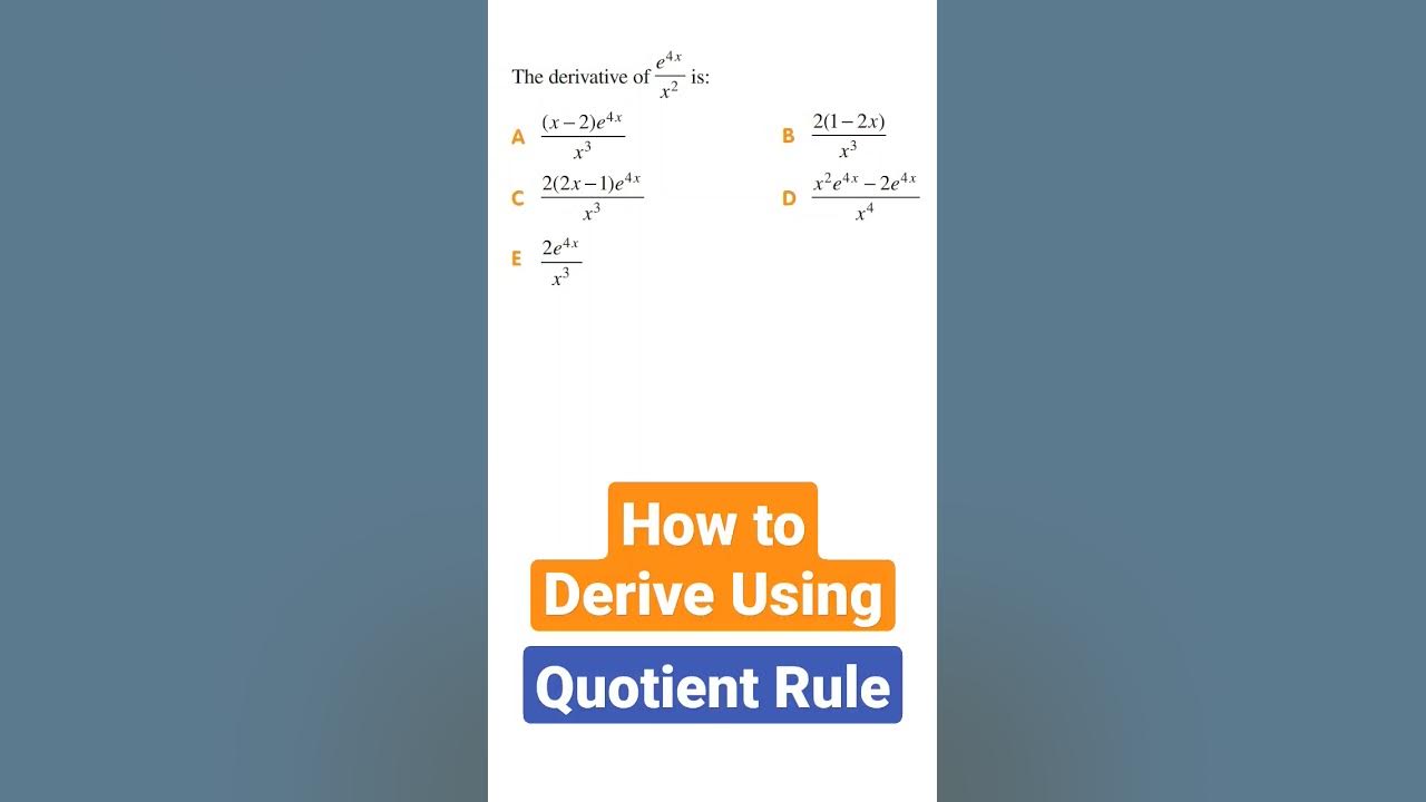 quotient-rule-to-find-the-derivative-dy-dx-walkthrough-youtube