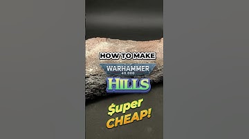 HILLS! Terrain Cheap, Quick & Easy