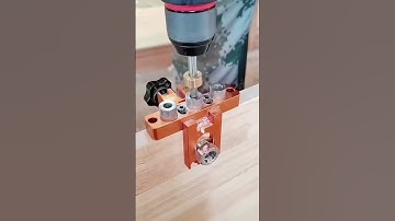 A very practical 3-in-1 hole punch woodworkinghelper handmadeDIY high-performanceutility