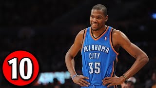 Kevin Durant Top 10 Plays of Career