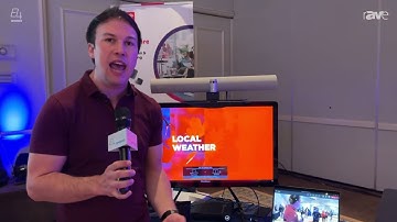 E4 Experience: Barco Showcases ClickShare with New Digital Signage Applications