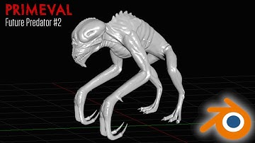 Primeval - Future Predator 3D Model #2