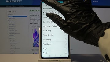 HUAWEI Honor 9x Pro – Personalize / Manage Alarm Clock