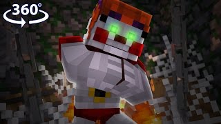 Five Nights At Freddy's - CIRCUS BABY VISION! - 360° Minecraft Video