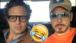 Avengers Infinity War Cast    FUNNY AND HILARIOUS MOMENTS  TRY NOT TO LAUGH 2018