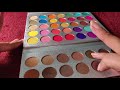 Beauty Glazed 63 Colours Gorgeous Me Eyeshadow Palette Swatches & Review In Bengali.