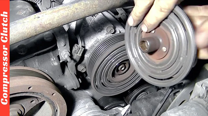 REPLACE Car AC Clutch Without Removing Compressor EN