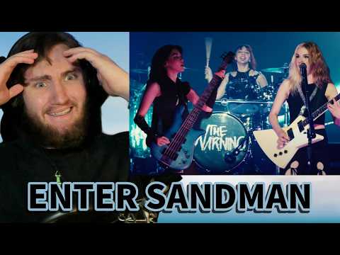 Ratty Reacts to The Warning - Enter Sandman LIVE from Pepsi Center CDMX (better than Metallica...?)