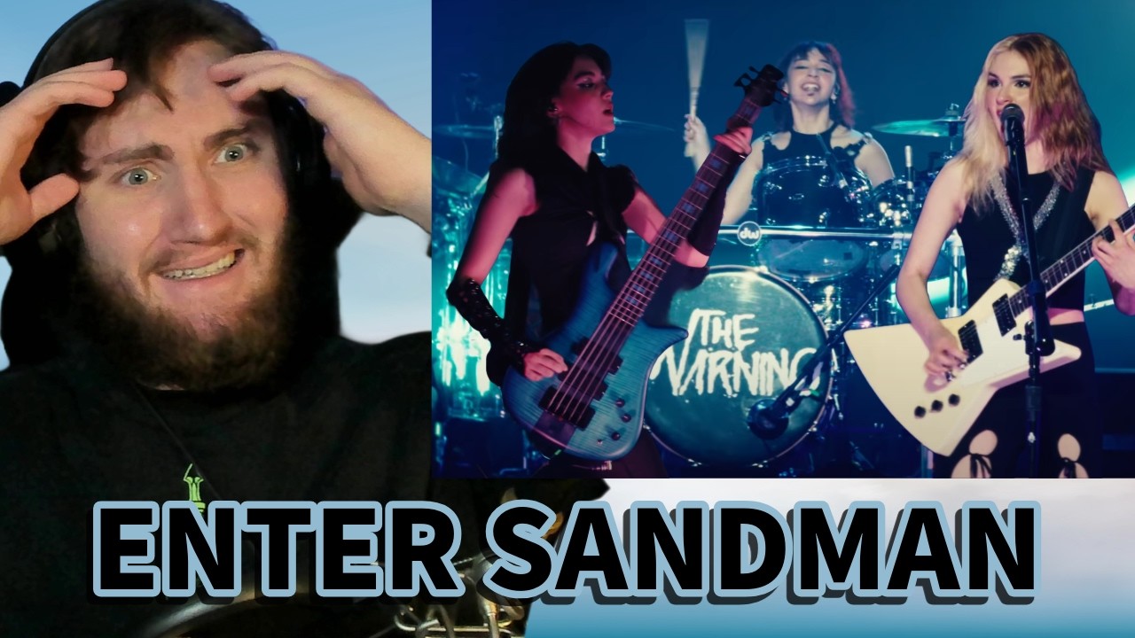 Ratty Reacts to The Warning - Enter Sandman LIVE from Pepsi Center CDMX (better than Metallica...?)