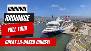 Carnival Radiance Full Tour | Great Ship Sailing Out Of Long Beach!