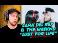 Lana Del Rey - Lust For Life ft. The Weeknd REACTION! | WOW!