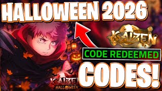 🥳HALLOWEEN UPD 2026! ROBLOX KAIZEN CODES FOR 2026 HALLOWEEN UPDATE | CODES FOR KAIZEN