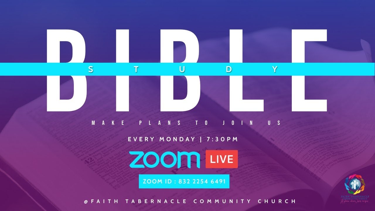 FTCC Bible Study Monday 1st Sept 2025 - With Pastor Vince Altamura