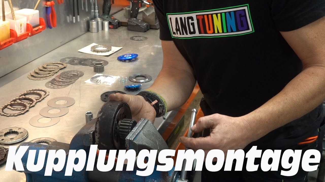 Kupplungsmontage LangTuning - YouTube