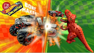 Monster Truck VS Dino | Hotwheels Unlimited 2