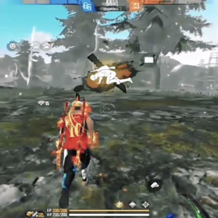 SLOWMO ONE SHOOT FREE FIRE!! STORY' WA  30 DETIK FREE FIRE BATTLEGROUND