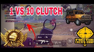 1 Vs 10 Clutch Pubg Sqaud Wipes
