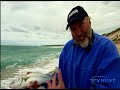 Beach fishing with the Bearded Burbler in Tasmania