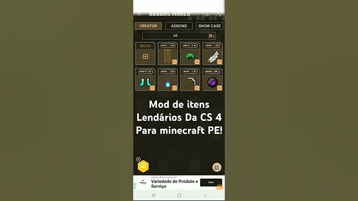 Mod de itens Lendários Da CS 4!!