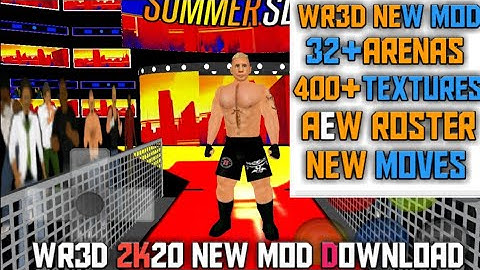 Wr3d 2k20 New Mod Released For Android/Pc || Download Now || Gaming Mania! ||
