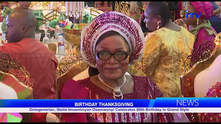Octogenarian, Stella Imuentinyan Osamwonyi Celebrates 80th Birthday In Grand Style
