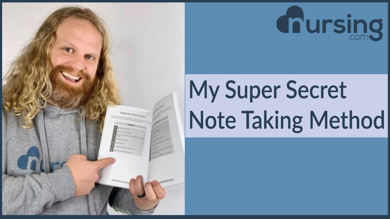 My Super Secret 10-Step Note Taking Method- Nursing School