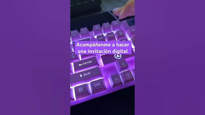 Acompáñenme a hacer una invitación digital 📱💌 #invitacion #invitaciondigital